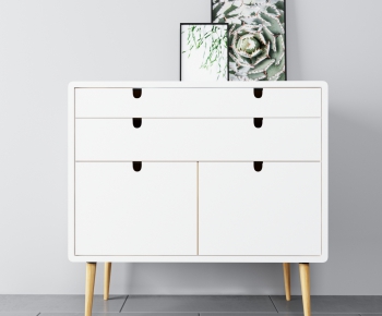 Nordic Style Side Cabinet/Entrance Cabinet-ID:878369862
