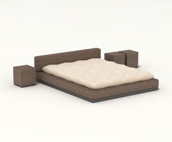 Modern Double Bed-ID:667435632