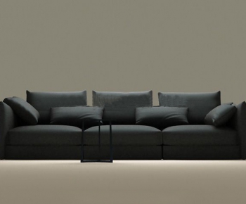 Modern Nordic Style Simple Style Three-seat Sofa-ID:761977122