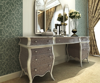 European Style New Classical Style Dresser-ID:165762734