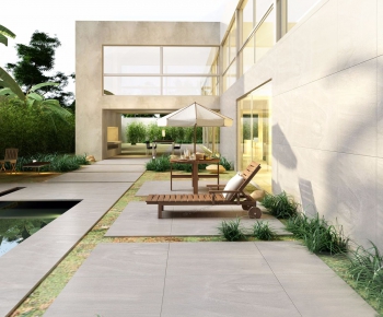 Modern Courtyard/landscape-ID:866606921