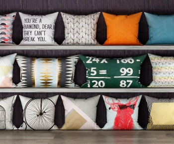 Modern Nordic Style Pillow-ID:548213985