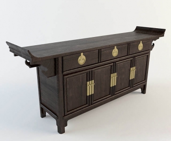 Chinese Style Side Cabinet/Entrance Cabinet-ID:334076565