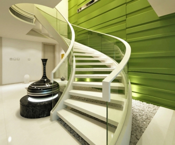 Modern Stair Balustrade/elevator-ID:403424134