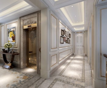 Simple European Style Hallway-ID:184330843