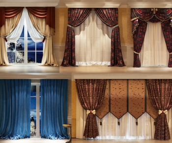 American Style European Style The Curtain-ID:543582212