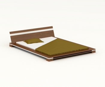 Modern Double Bed-ID:403716378