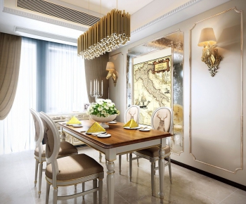 American Style Dining Room-ID:557865996