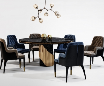 Modern Dining Table And Chairs-ID:194699816