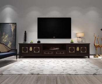 New Chinese Style TV Cabinet-ID:647577537