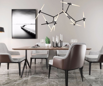 Modern Dining Table And Chairs-ID:328318359