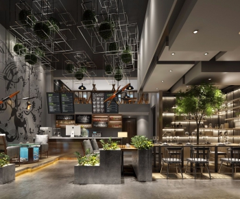 Industrial Style Cafe-ID:808458643