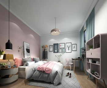 Nordic Style Bedroom-ID:136367258