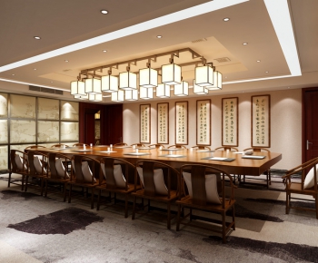 New Chinese Style Meeting Room-ID:256369173