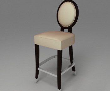 Simple European Style Bar Chair-ID:537193476