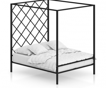Modern Double Bed-ID:140559123