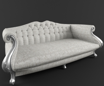 European Style Three-seat Sofa-ID:663027619