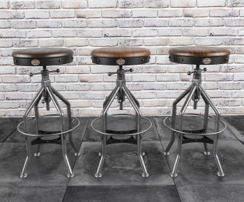 LOFT Industrial Style Bar Chair-ID:171903135
