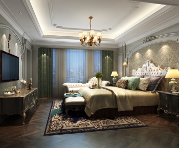 European Style Bedroom-ID:849434848
