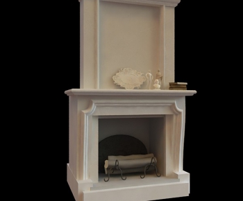 Simple European Style Fireplace-ID:775346284