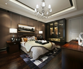 American Style Bedroom-ID:553721283