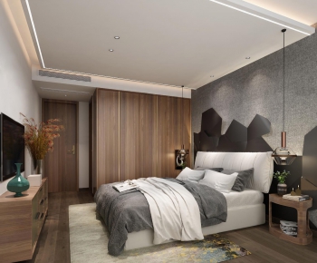 Modern Nordic Style Bedroom-ID:146156933