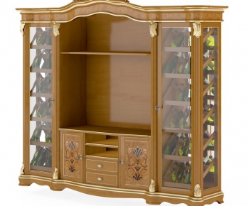 European Style Wine Cabinet-ID:628960277