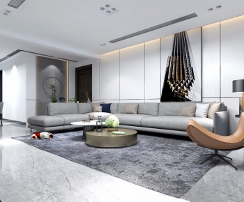 Modern A Living Room-ID:335562186