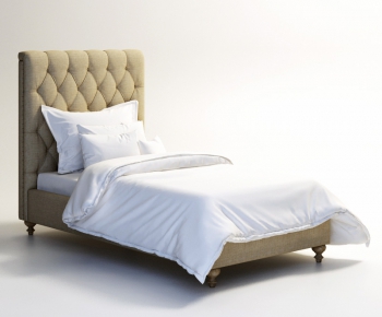 American Style Single Bed-ID:264375871