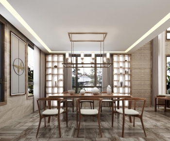 New Chinese Style Dining Room-ID:328715441