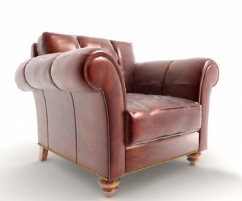 European Style Single Sofa-ID:725198964
