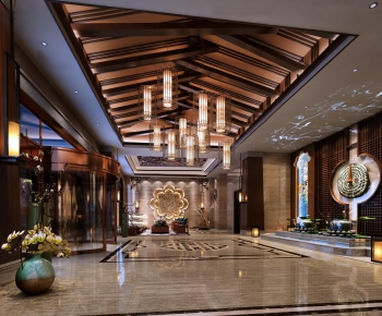New Chinese Style Lobby Hall-ID:815198638