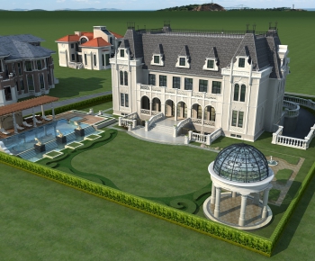 European Style Villa Appearance-ID:119224773