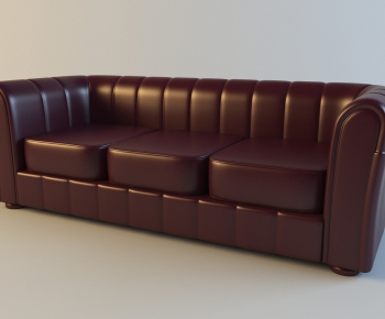 Modern Three-seat Sofa-ID:712222618