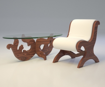 Modern Leisure Table And Chair-ID:546444336