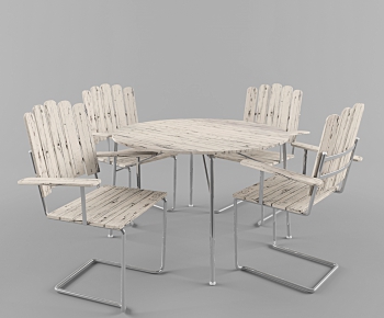 Modern Dining Table And Chairs-ID:406795696