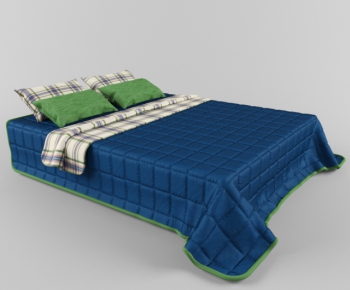 Modern Double Bed-ID:279366142