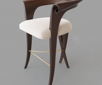 Simple European Style Bar Chair-ID:105809887