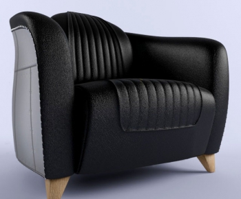 European Style Single Sofa-ID:941844555