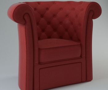 European Style Single Sofa-ID:569303454