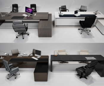 Modern Manager's Desk-ID:604220357