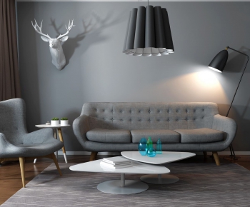 Modern Nordic Style Sofa Combination-ID:812885123