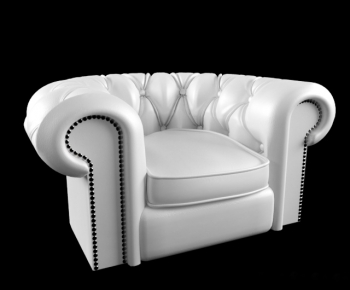 American Style Single Sofa-ID:400799713
