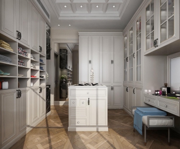American Style Clothes Storage Area-ID:566129736