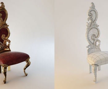 New Classical Style Single Chair-ID:902336569