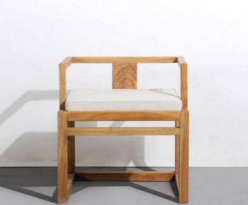 Japanese Style New Chinese Style Single Chair-ID:443955276