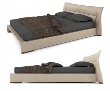 Modern Double Bed-ID:326298928