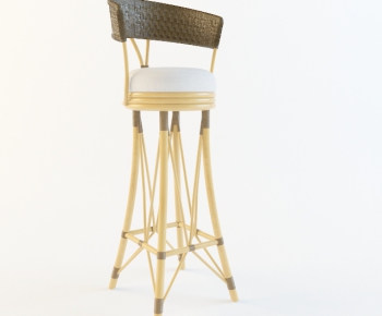 American Style Idyllic Style Bar Chair-ID:443178436