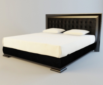 Modern Double Bed-ID:828869444