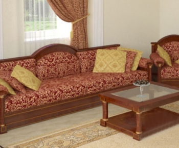European Style Sofa Combination-ID:999113977